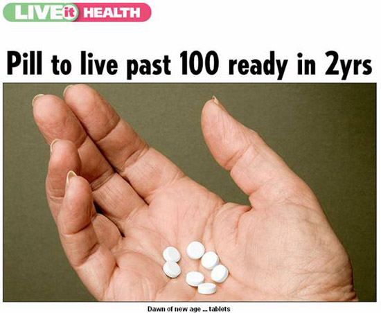 Anti aging pill